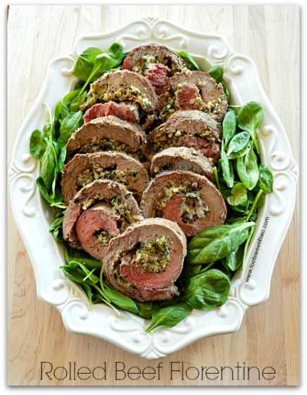 Rolled Beef Florentine cover
