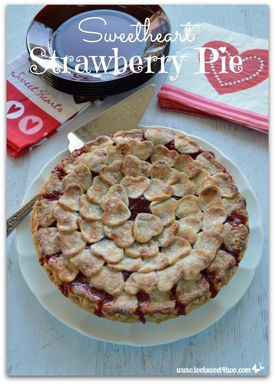 Lovingly Layered Sweetheart Strawberry Pie
