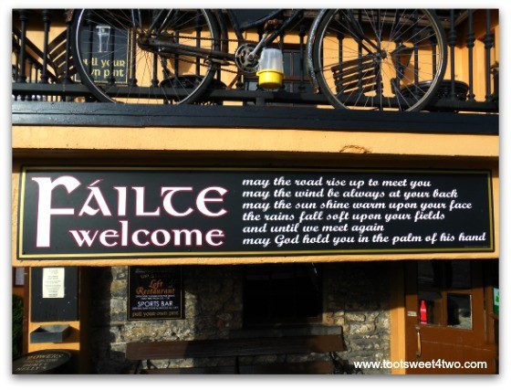 Failte Welcome - 17 Irish Blessings, Proverbs and Toasts