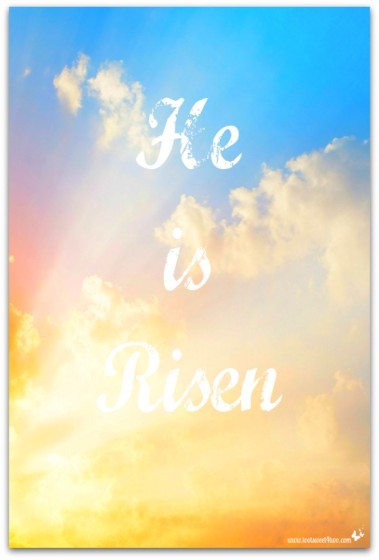 He is Risen - 10 FREE Spring and Easter Printables