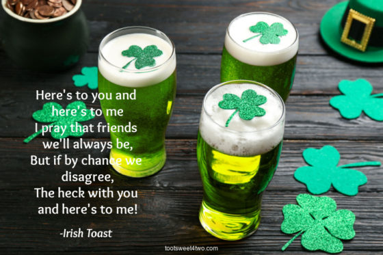 Irish Toast - Here's to You