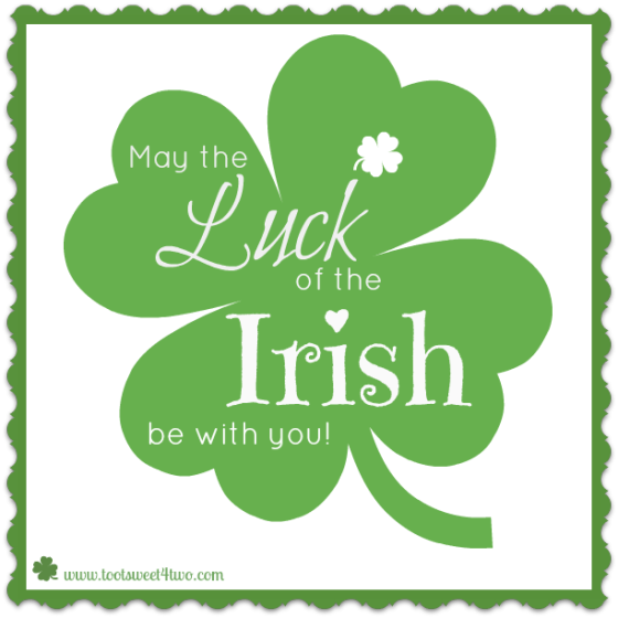 Luck of the Irish proverb