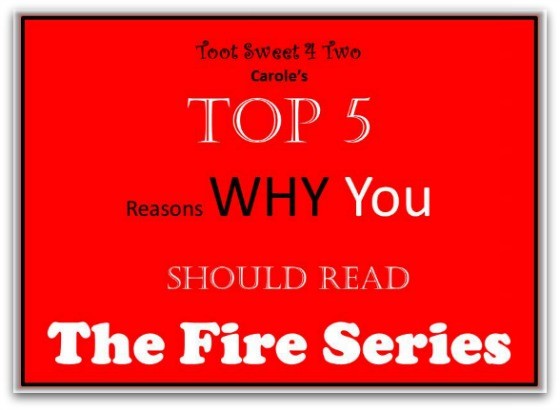 Top 5 Reasons to read The Fire Series - Any Way the Wind Blows