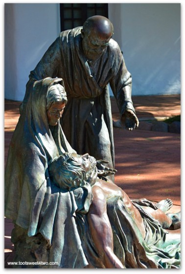 The Pieta at San Diego Mission de Acala in San Diego, CA