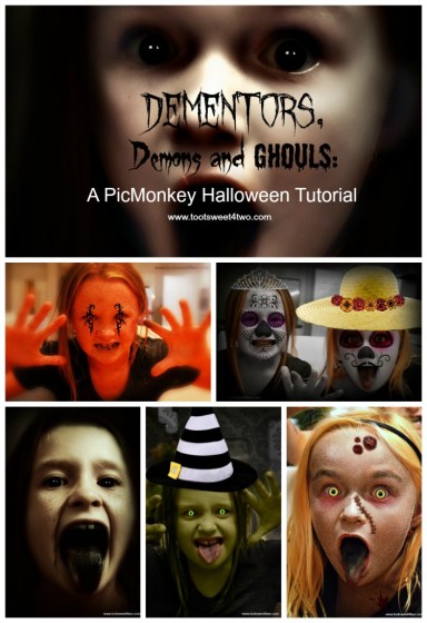 Dementors, Demons and Ghouls PicMonkey Tutorial