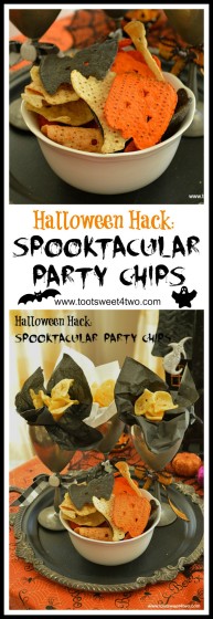 Spooktacular Party Chips Pinterest