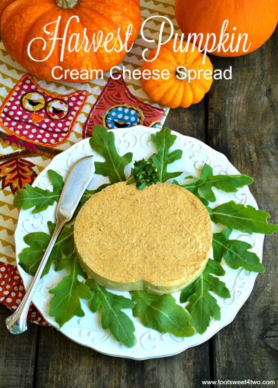 Harvest Pumpkin Cream Cheese Spread - creamy and delicious