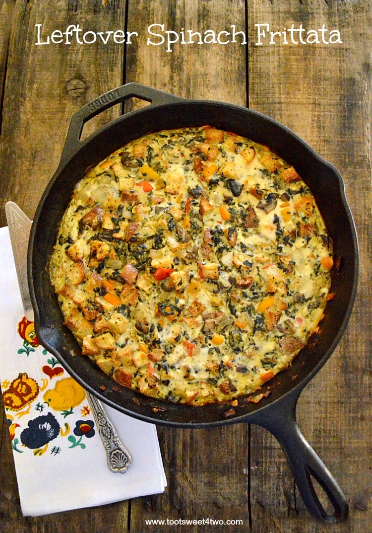 Almost Hands-Free Spinach Frittata