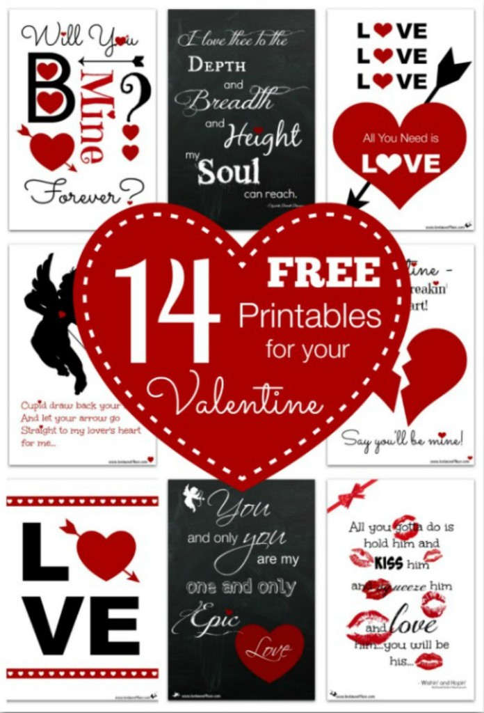 2 Days to Valentine's Day - a FREE Printable for Your Sweetie Pie ...