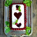 Sweetheart Raspberry Icebox Cheesecake
