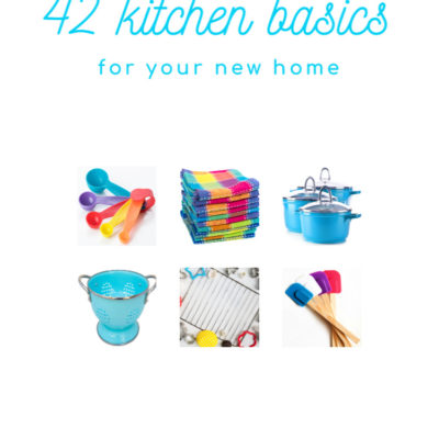 kitchen tools and gadgets in pretty colors