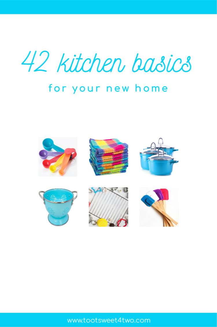List of 86 Kitchen Essentials for a New Home - Healthfully Rooted Home