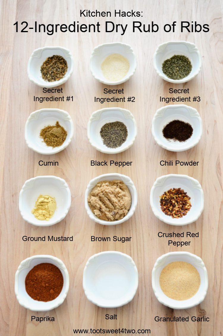 Simple Kitchen Hack 12 Ingredient Dry Rub For Ribs Toot Sweet 4 Two