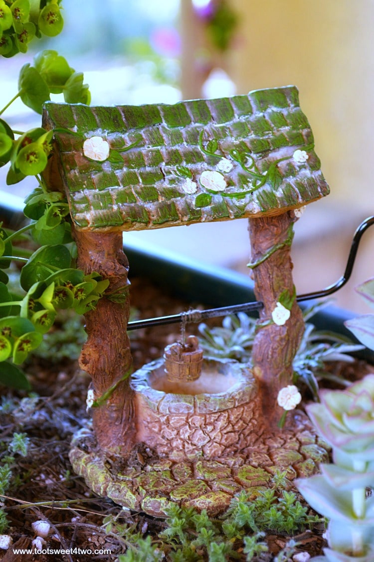 Wishing Well For Miniature Fairy Garden, Fairy Garden Wishing Well Ideas