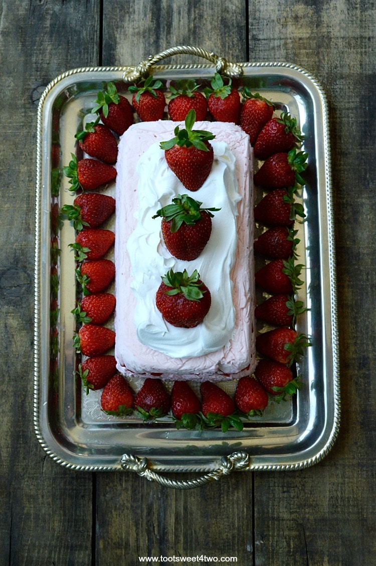 Endless Summer Strawberry Icebox Cheesecake