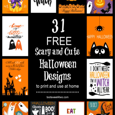 31 Scary and Cute FREE Halloween Printables You Will Love!