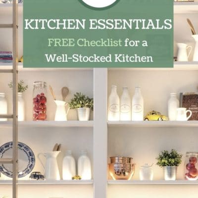 650+ Kitchen Essentials: A Comprehensive Guide for a Well-stocked Kitchen