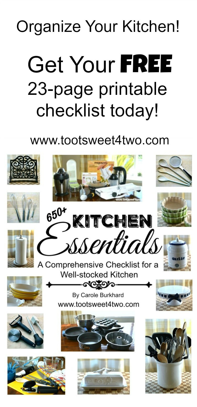 650 Kitchen Essentials A Comprehensive Guide For A Well Stocked   Free Printable Checklist 