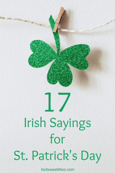 17 Irish Sayings for St. Patrick's Day - cover